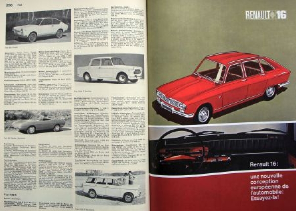 "Automobil Revue 67" Automobile-Yearbook 1967 (6964)